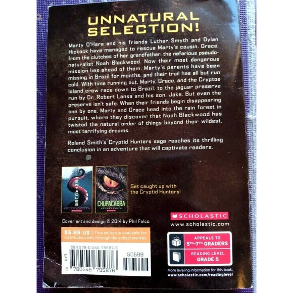 Mutation by Roland Smith 2014 Paperback Fiction Kids 5th 7th graders Youth Adven - Picture 2 of 5